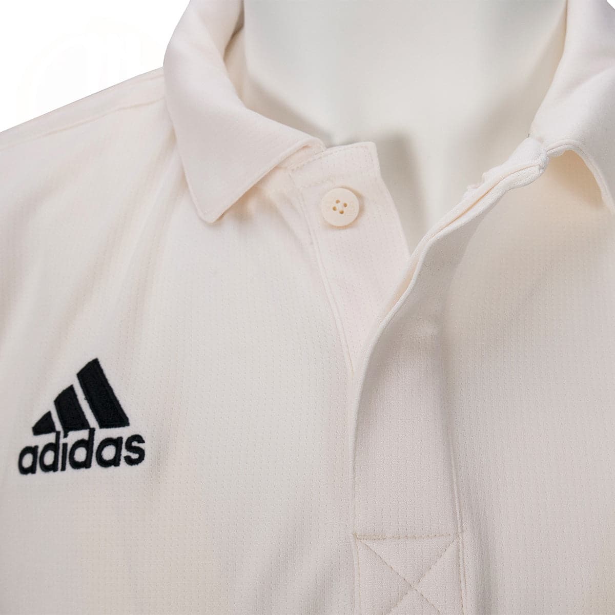Adidas Elite Youth Short Sleeved Cricket Shirt - Image 3