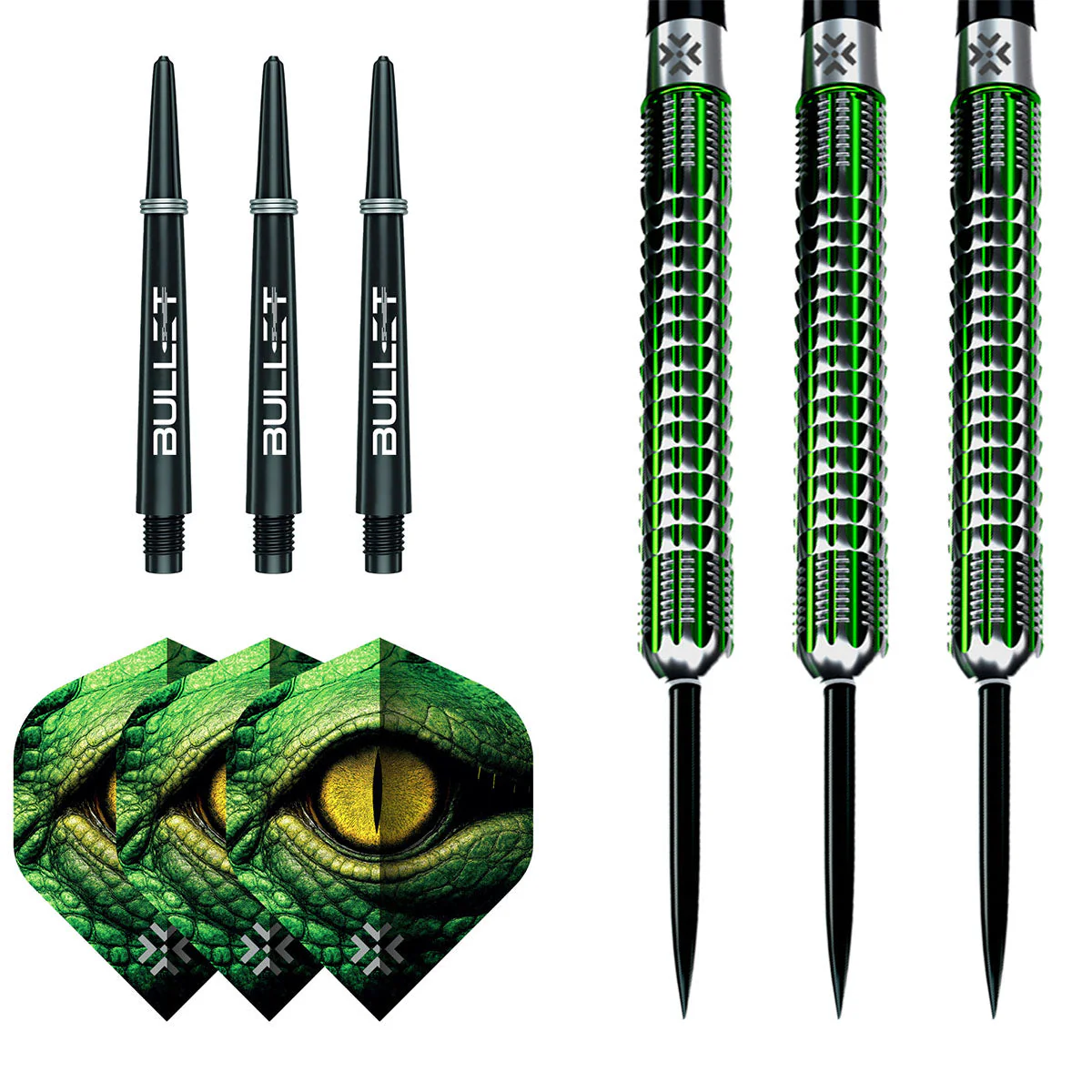 Bullet Gator 90% Tungsten Steel Tip Darts - Image 2
