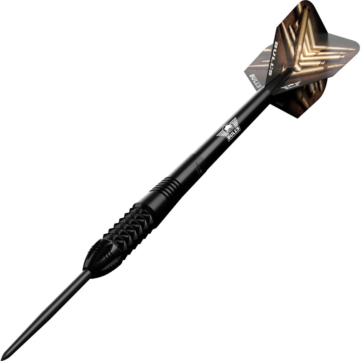 Bull's Caliber Black 90% Steel Tip Darts - Image 3