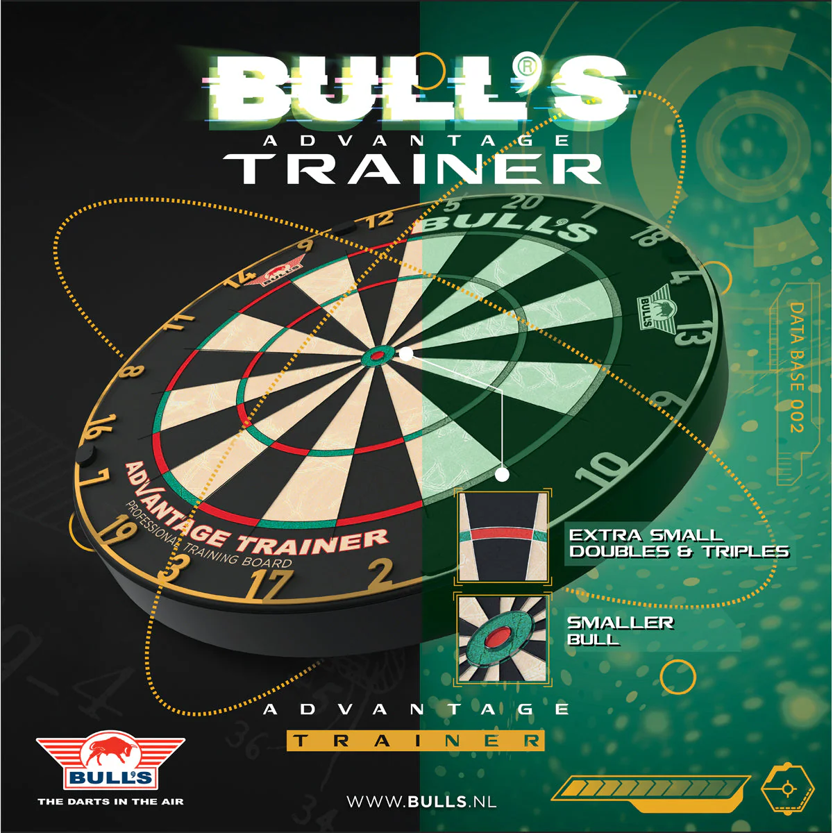 Bull's Gold Advantage Trainer Dartboard - Image 4