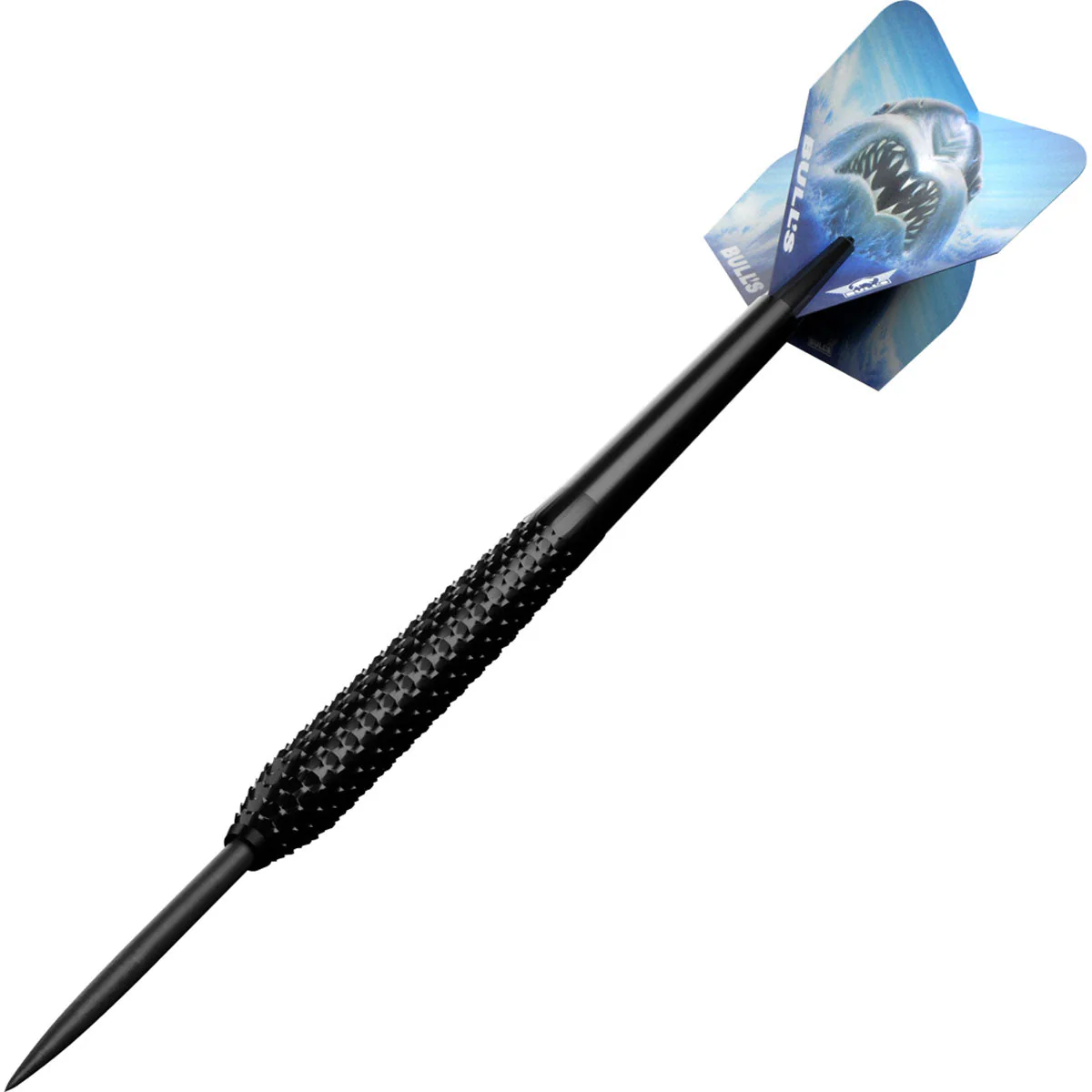 Bull's Shark Pro Black 90% Steel Tip Darts - Image 2