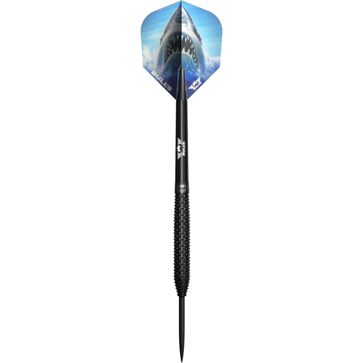 Bull's Shark Pro Black 90% Steel Tip Darts - Image 3
