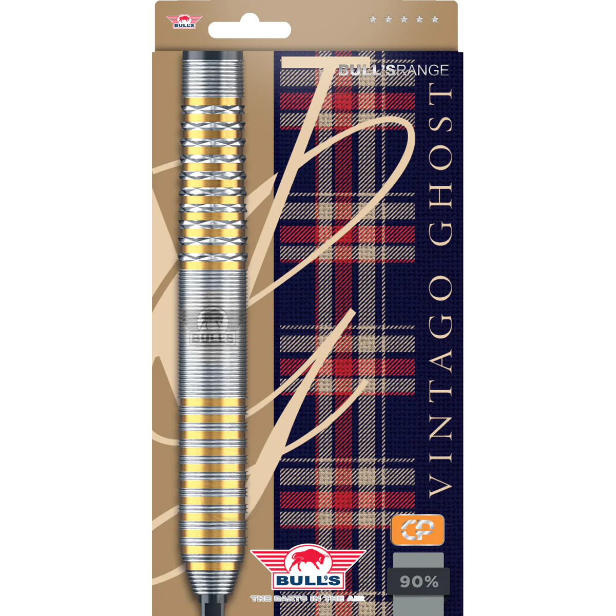 Bull's Vintago Ghost CP 90% Steel Tip Darts - Image 2