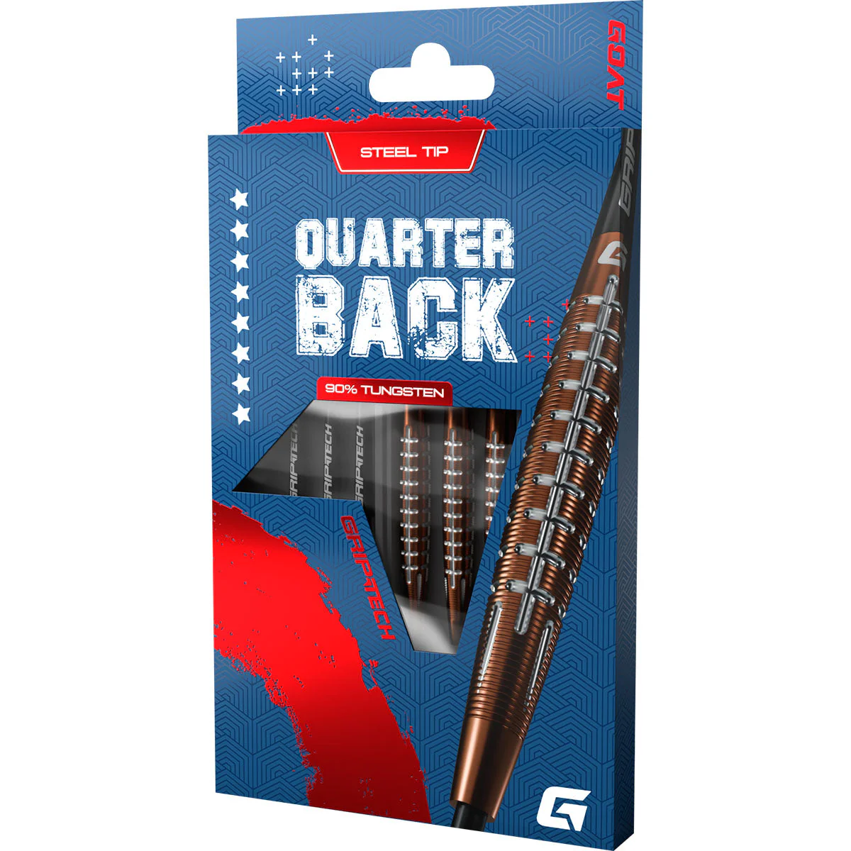 GOAT Quarterback V1 95% Tungsten Steel Tip Darts - Image 3