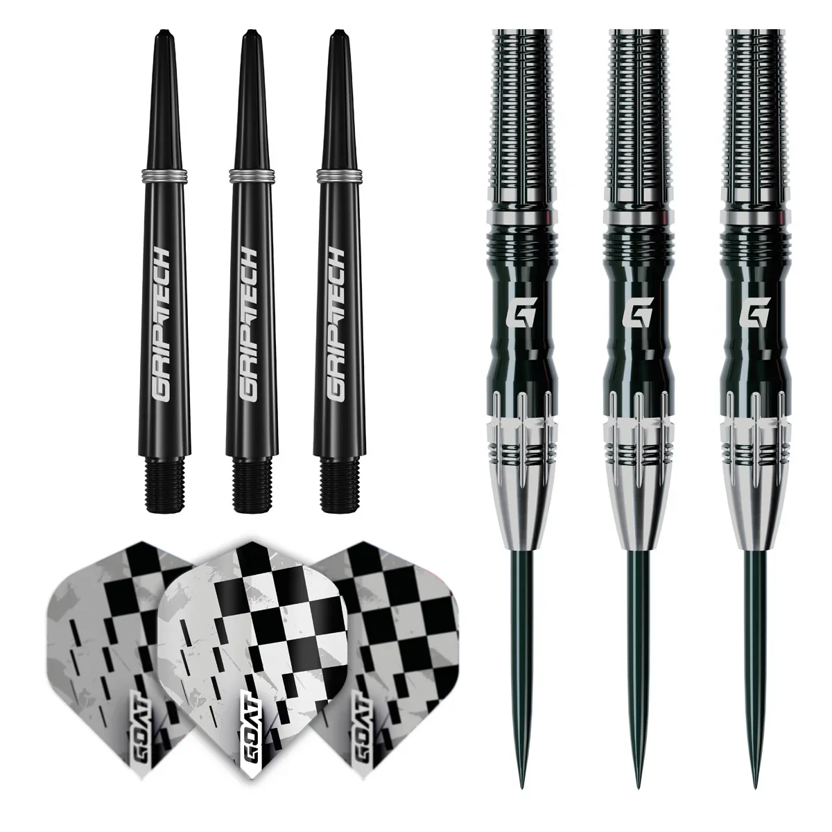 GOAT Rook 95% Tungsten Steel Tip Darts - Image 3