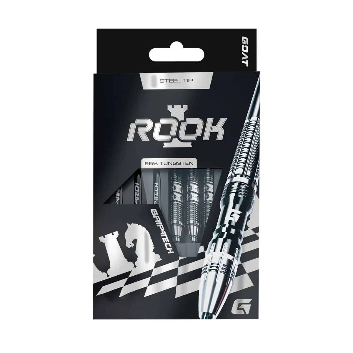 GOAT Rook 95% Tungsten Steel Tip Darts - Image 4