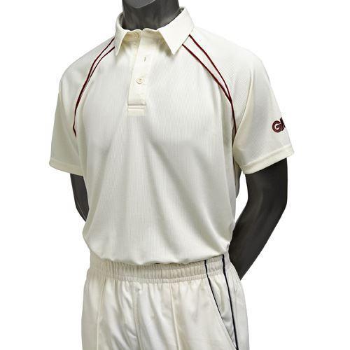 Gunn & Moore Teknik Club Short Sleeve Junior Cricket Shirt - Image 4