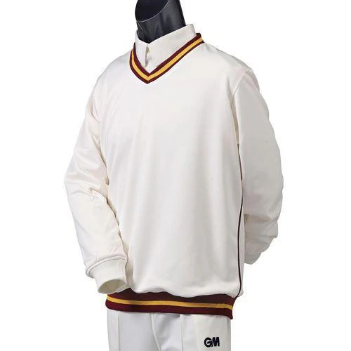 Gunn & Moore Teknik Trimmed Junior Cricket Sweater - Image 2