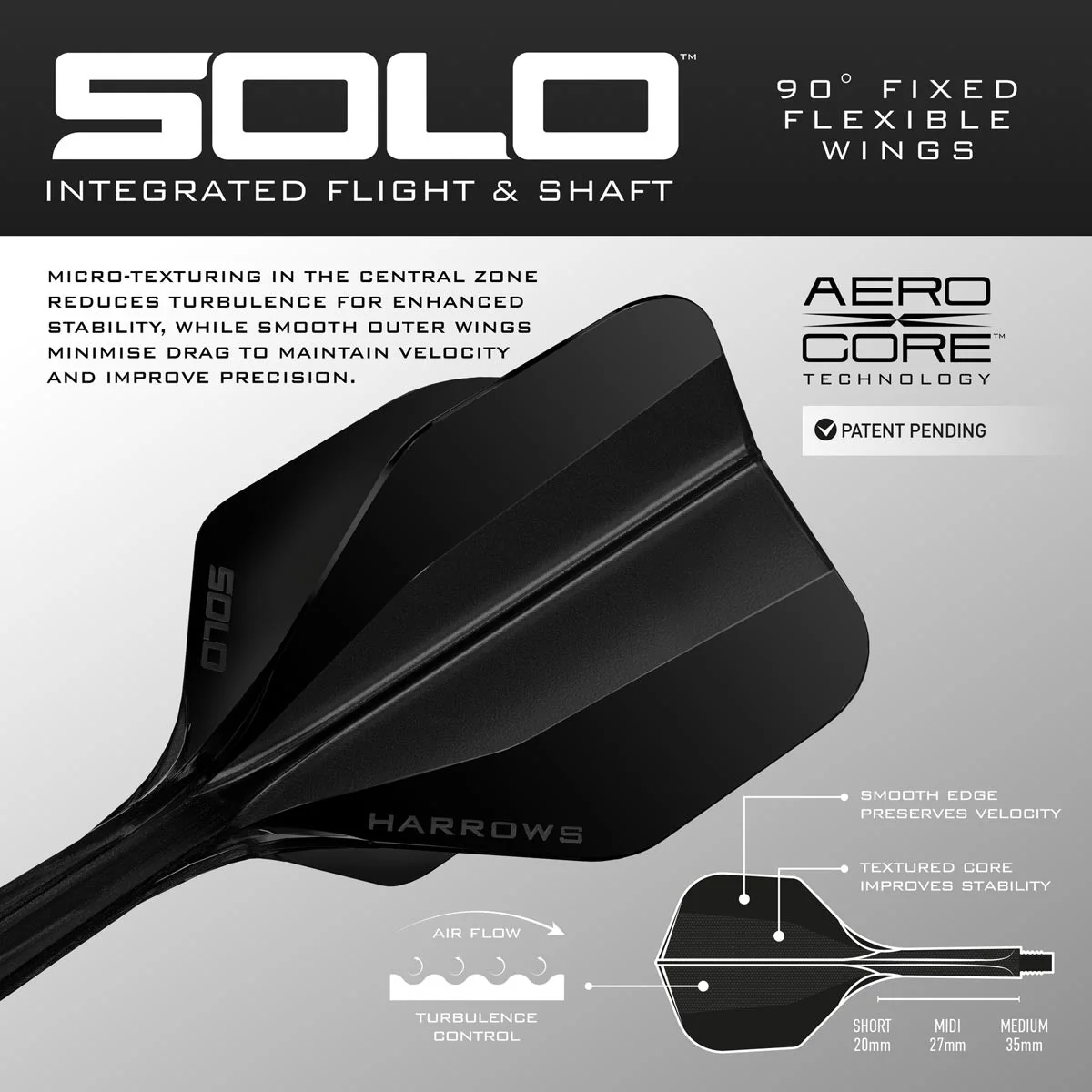 Harrows Solo - Integrated Medium Flight and Shaft - Image 20
