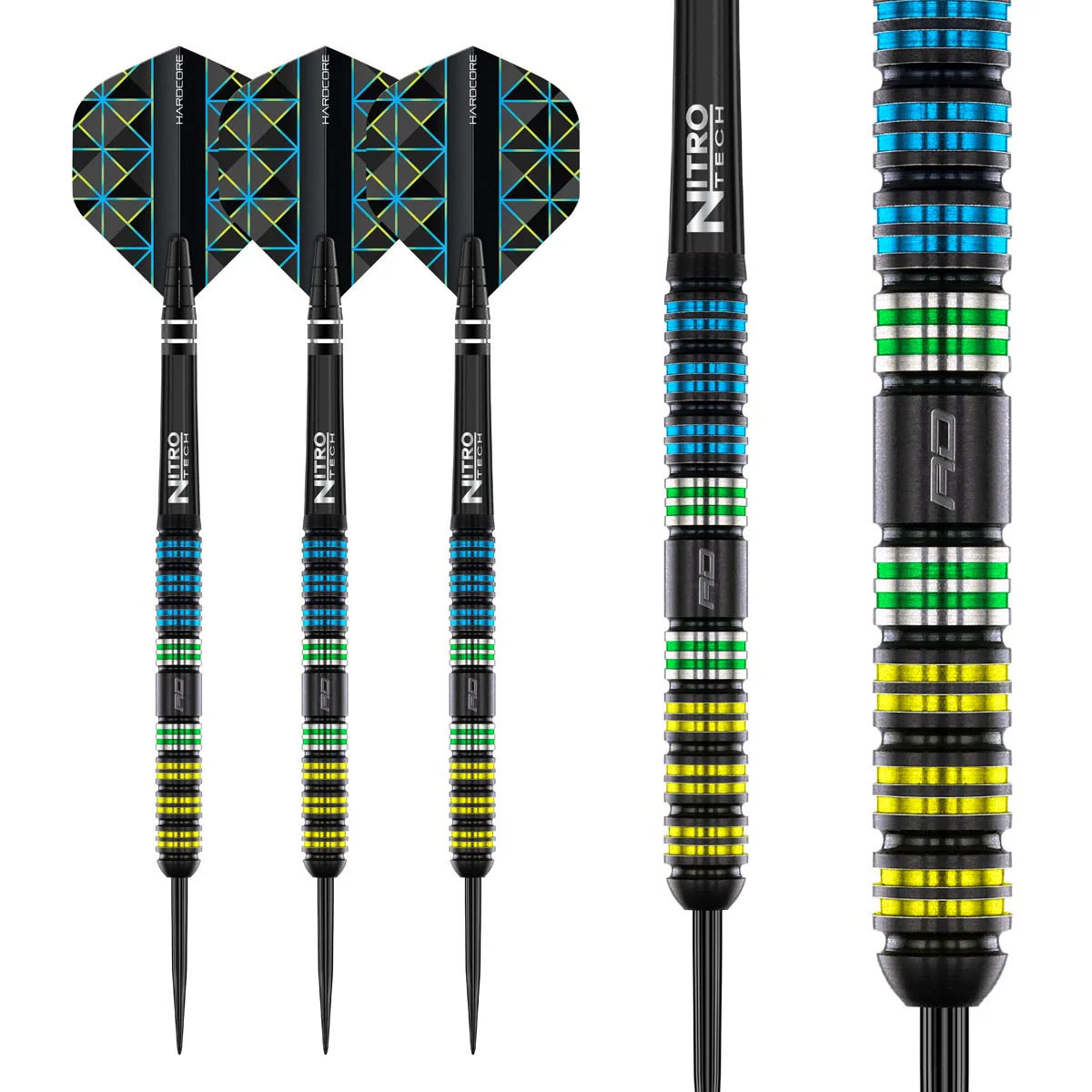 Red Dragon Dragonfly 95 Black - Parallel Steel Tip Darts - Image 4