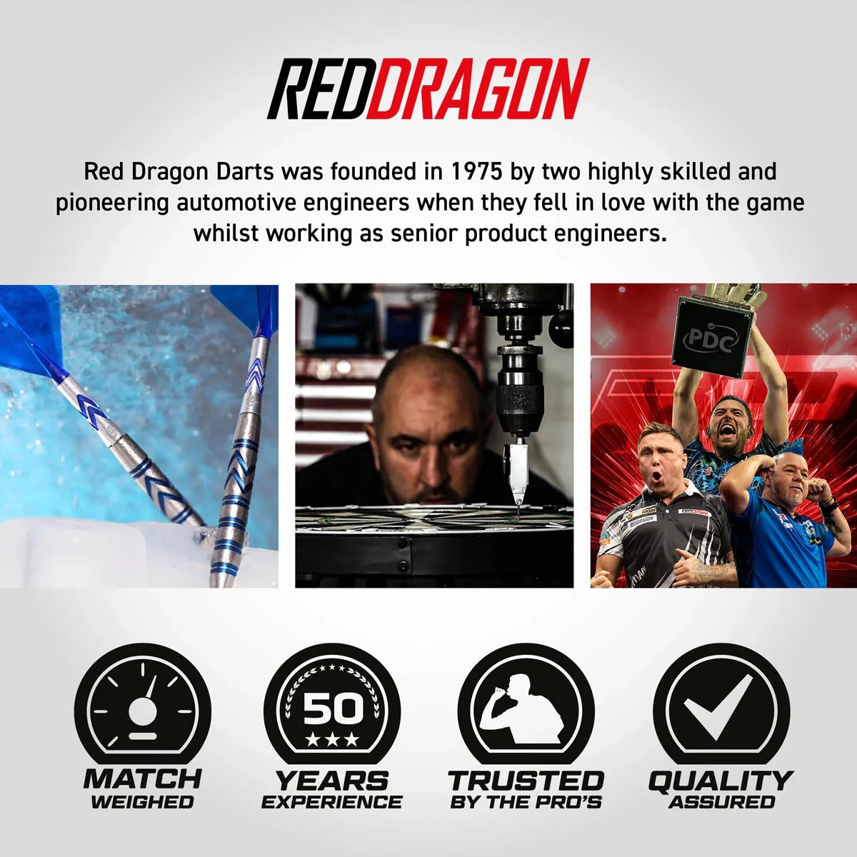 Red Dragon Gerwyn Price Iceman Blue 90% Switch Point Darts - Image 9
