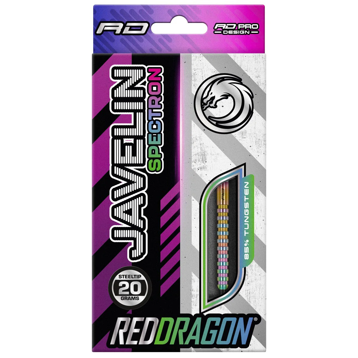 Red Dragon Javelin Spectron Steel Tip Darts - Image 3