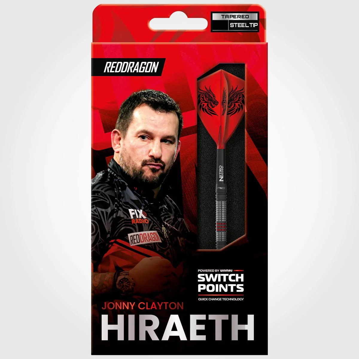 Red Dragon Jonny Clayton Hiraeth 90% Switch Point Darts - Image 7