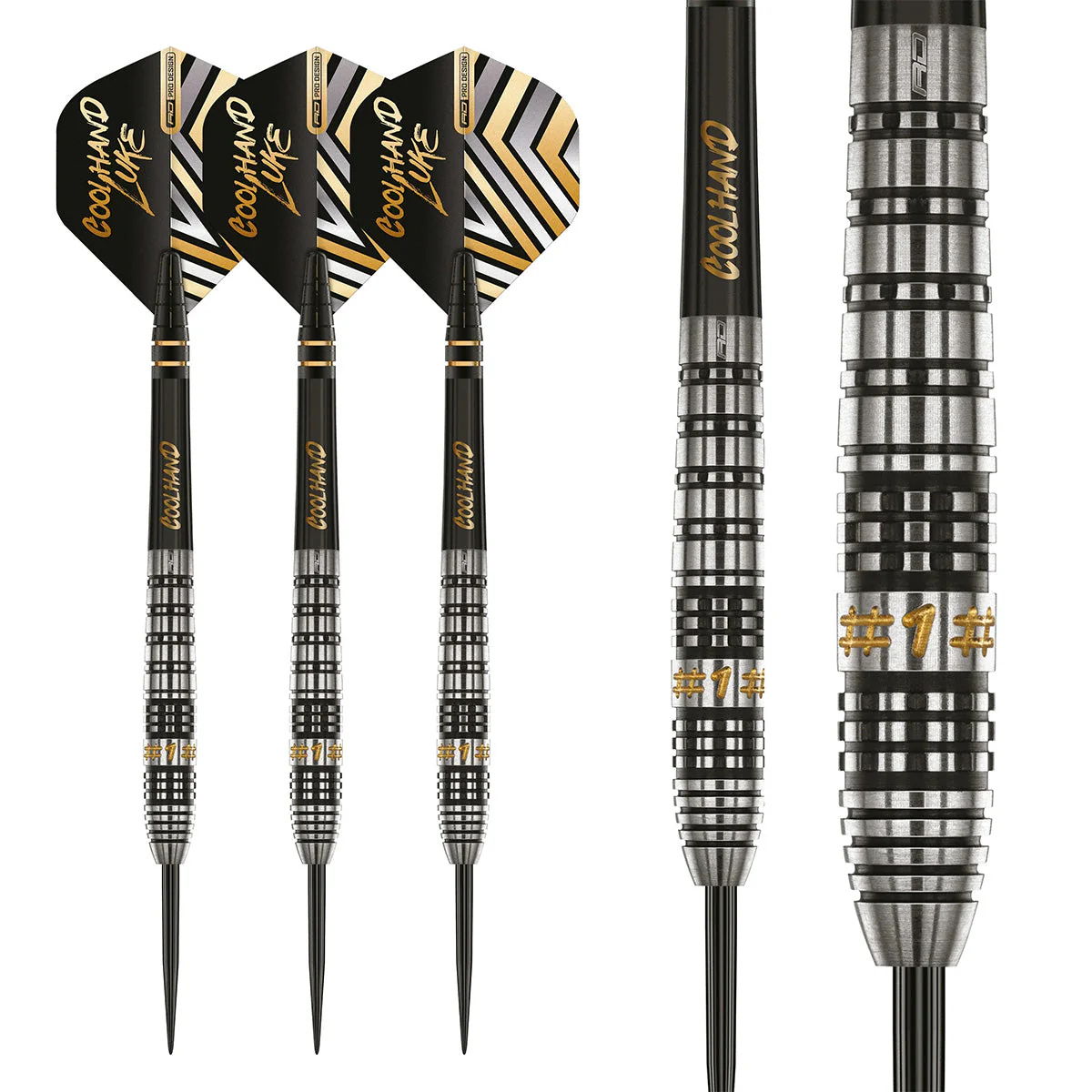 Red Dragon Luke Humphries Prestige Steel Tip Darts - Image 5