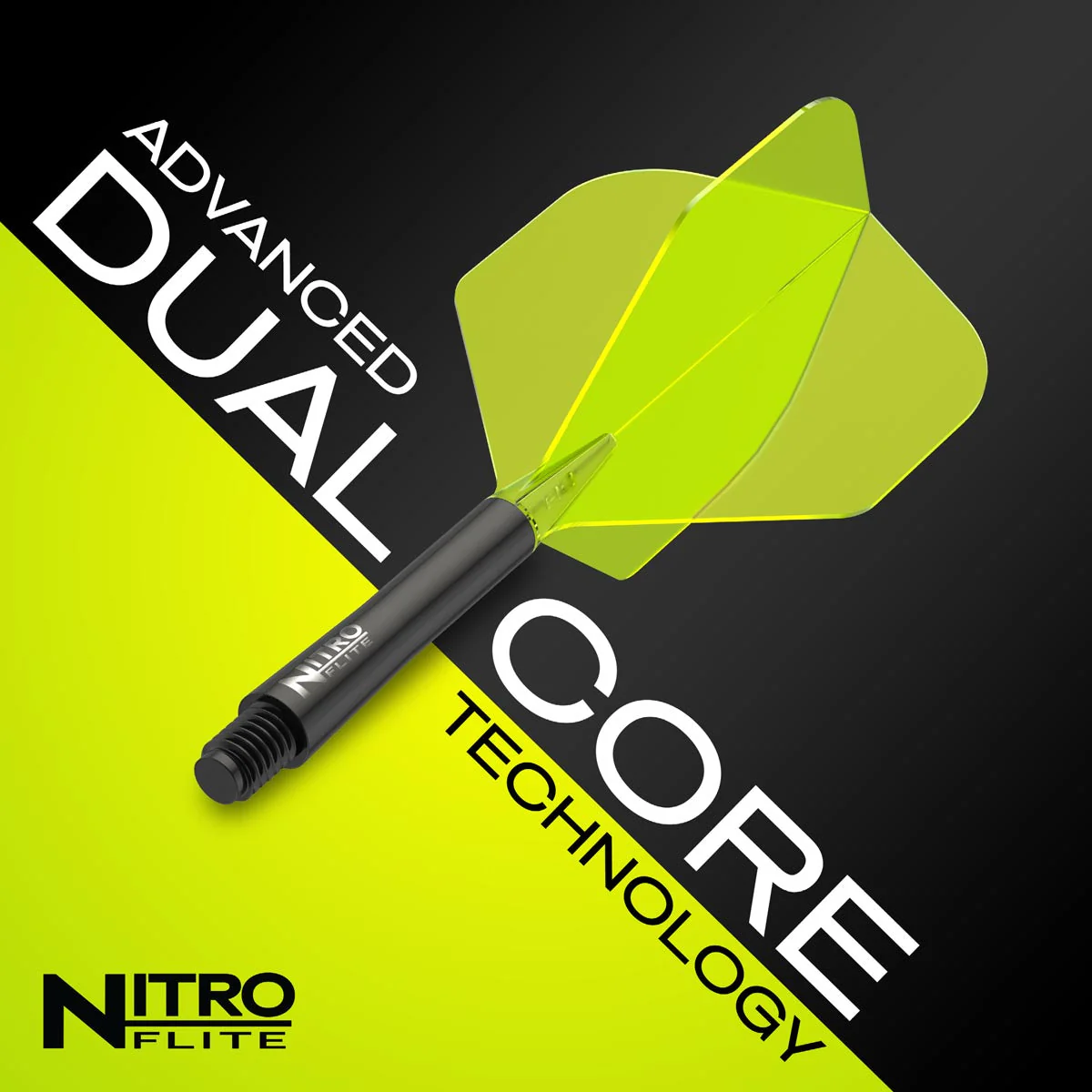Red Dragon Nitro Flite - Integrated Medium Flight and Shaft - Image 12