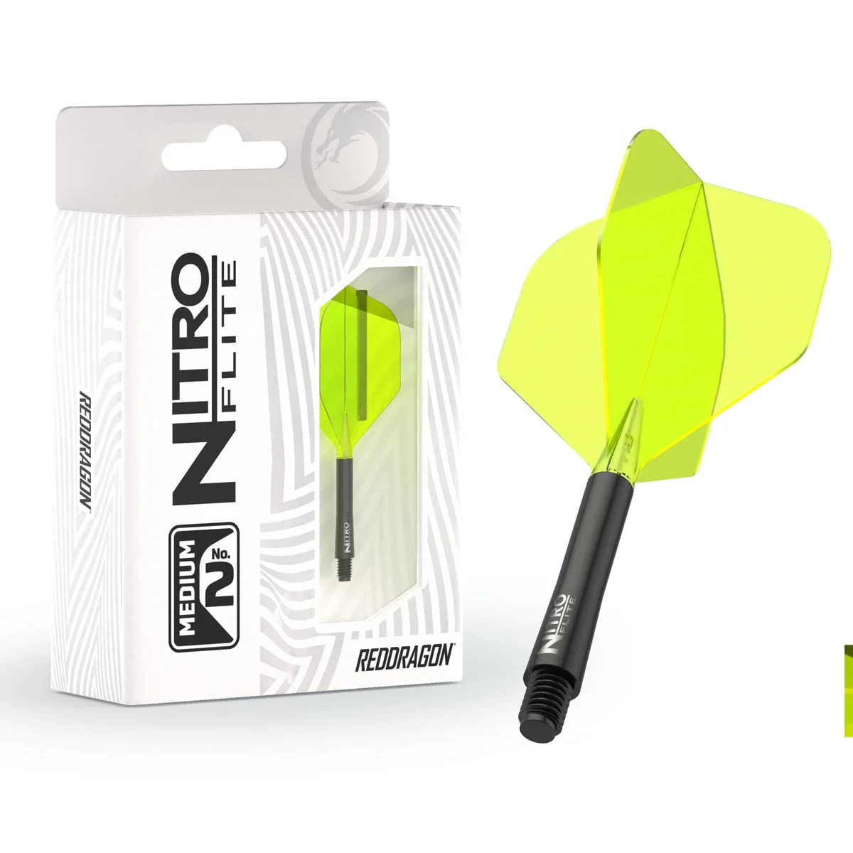 Red Dragon Nitro Flite - Integrated Medium Flight and Shaft - Image 7