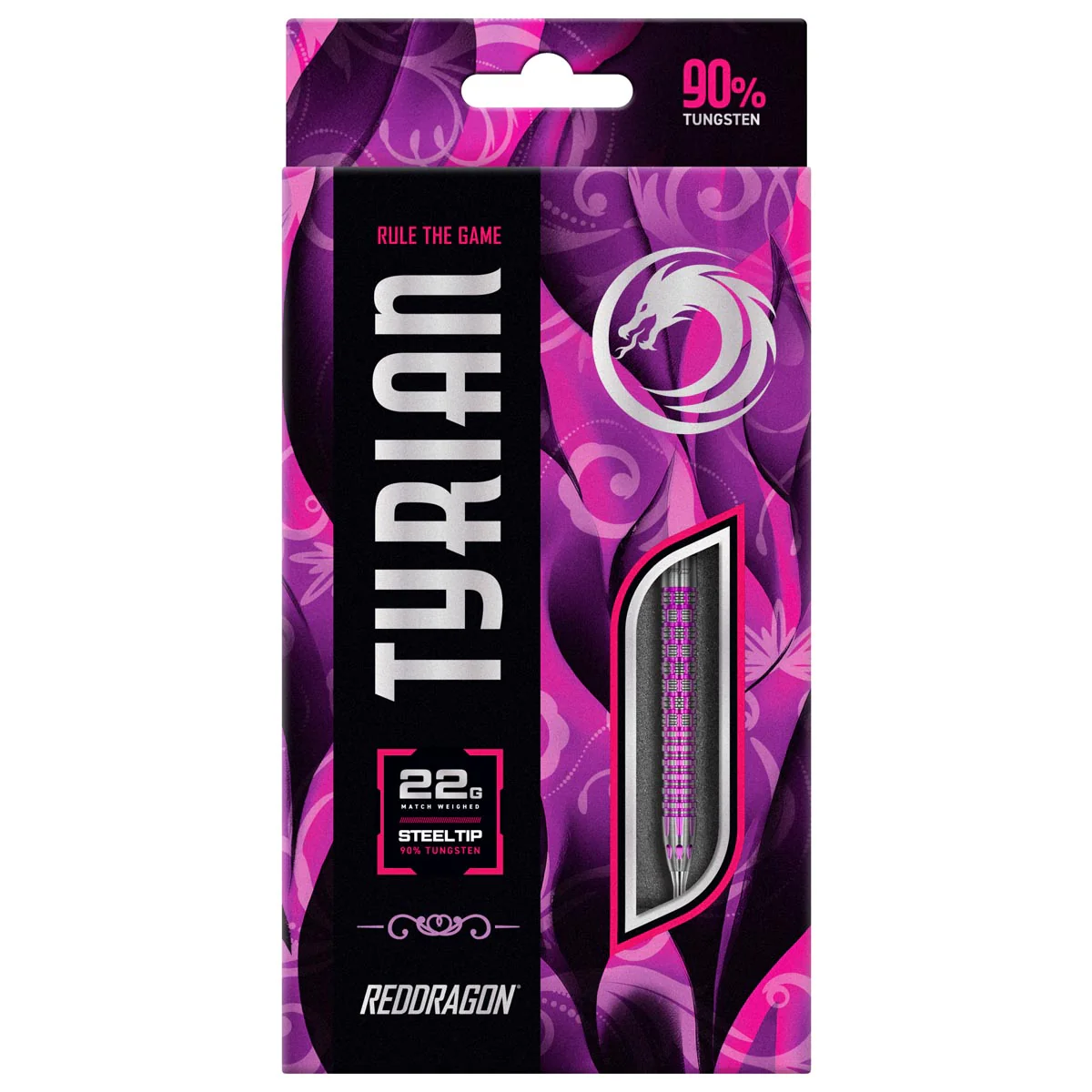 Red Dragon Tyrian Steel Tip Darts - Image 4