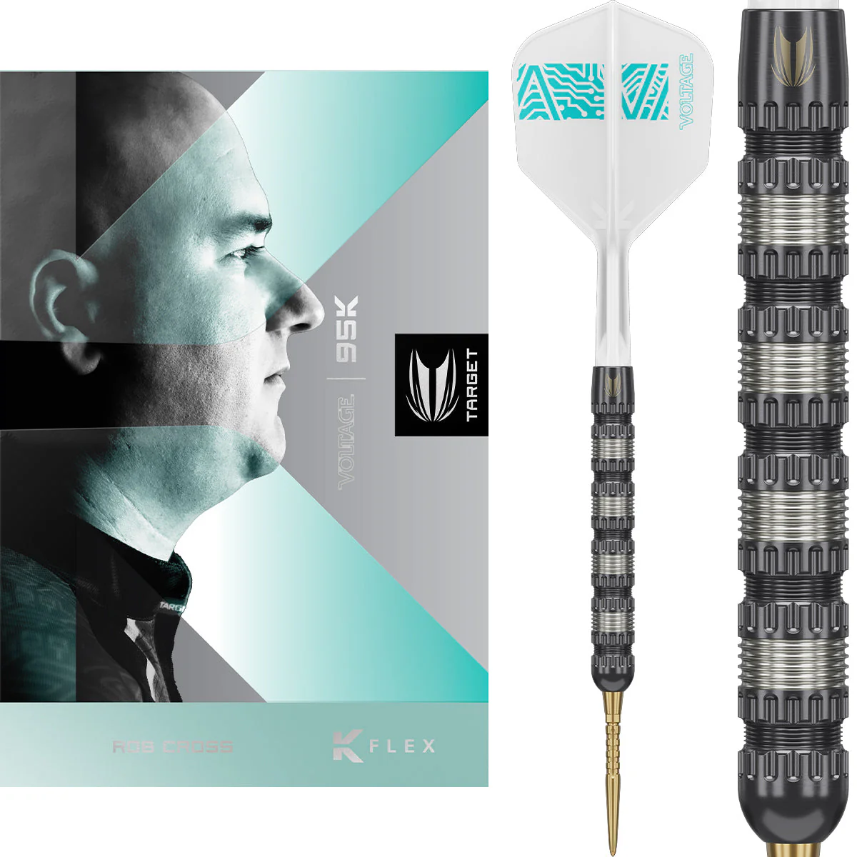 Target Rob Cross 95K 95% Swiss  Steel Tip Darts - Image 2