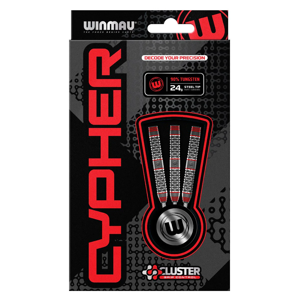 Winmau Cypher 90% Tungsten Steel Tip Darts - Image 5