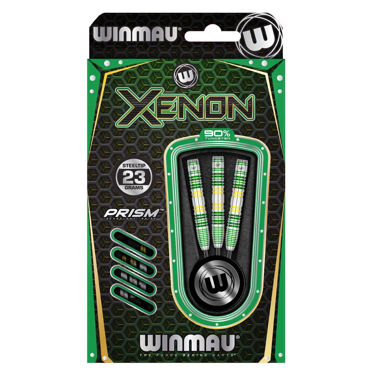 Winmau Xenon 90% Tungsten Steel Tip Darts - Image 8